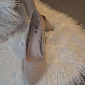 MIA Women's Beige Heels